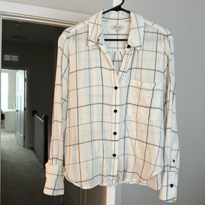Madewell button up shirt